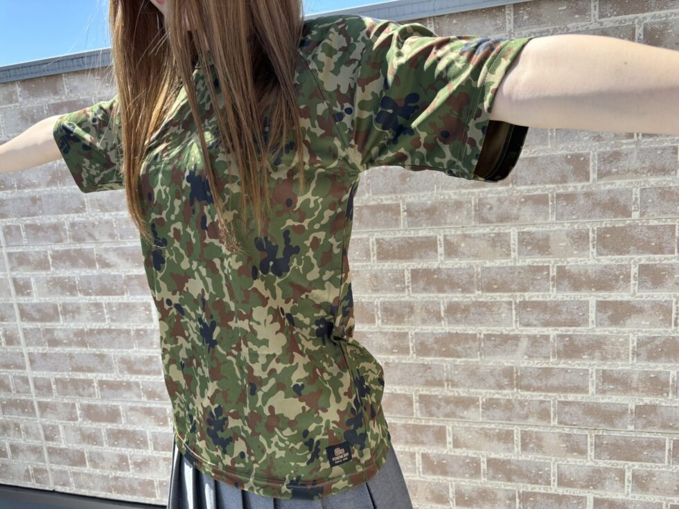迷彩速乾Tシャツ】COOLPLUS陸上自衛隊/サバゲー 航空自衛隊 海上自衛隊