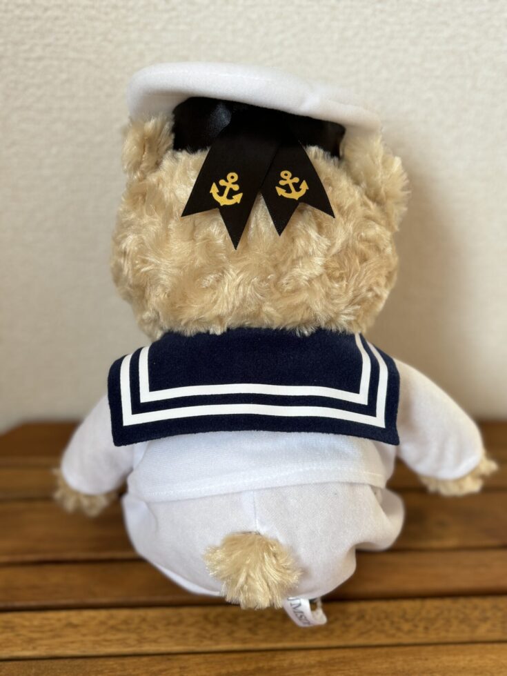 水色セーラー服のぬいぐるみ お値下げ 1994年製 セーラー服のビスク