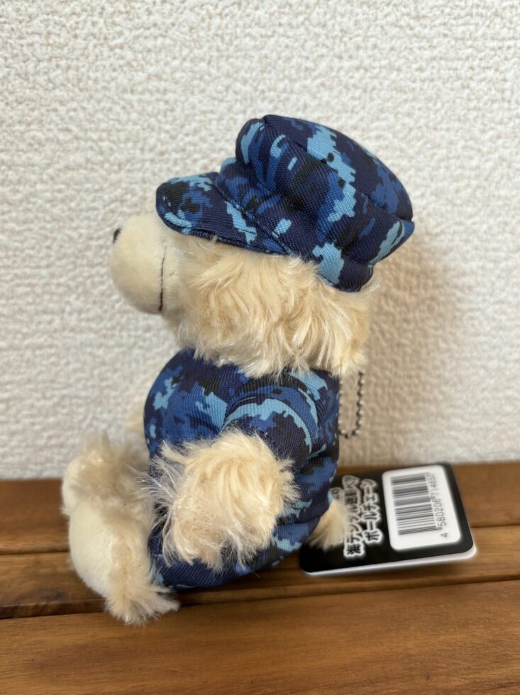 自衛隊 ベア テディベア ぬいぐるみ ☆ 航空自衛隊 陸上自衛隊 海上自衛隊 ベアぬいぐるみ】特大◎全長60㎝テディベア 陸上自衛隊 海上