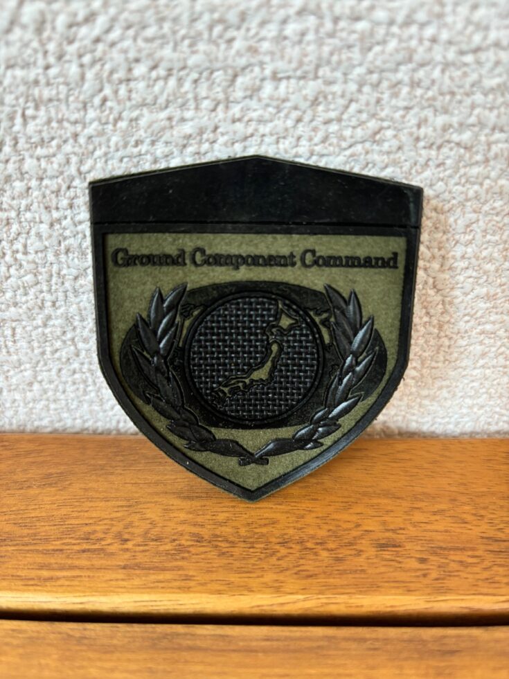 シリコンワッペン】陸上自衛隊 陸上総隊 サバゲー 戦闘服 ミリタリー