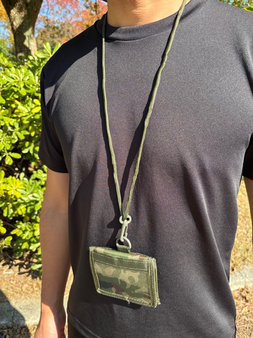 パスケース　陸上自衛隊　航空自衛隊　カード入れ　小銭入れ　財布　ICカード　迷彩　ミリタリー