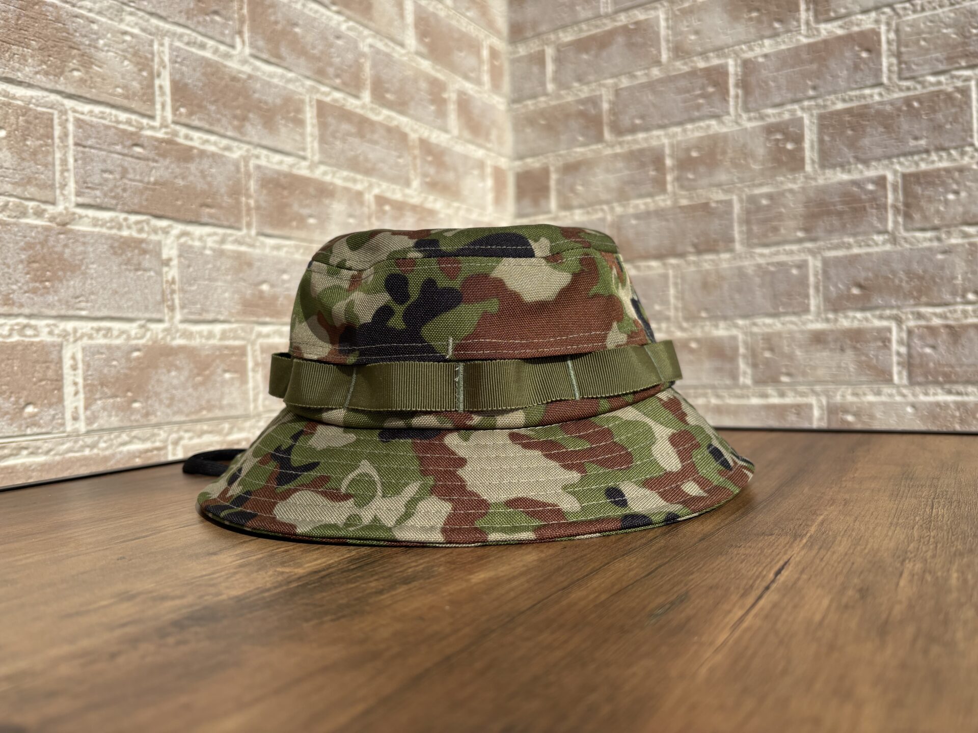 ブッシュハット　陸上自衛隊　迷彩　キャンプ　登山　ミリタリー　コーデュラ600D