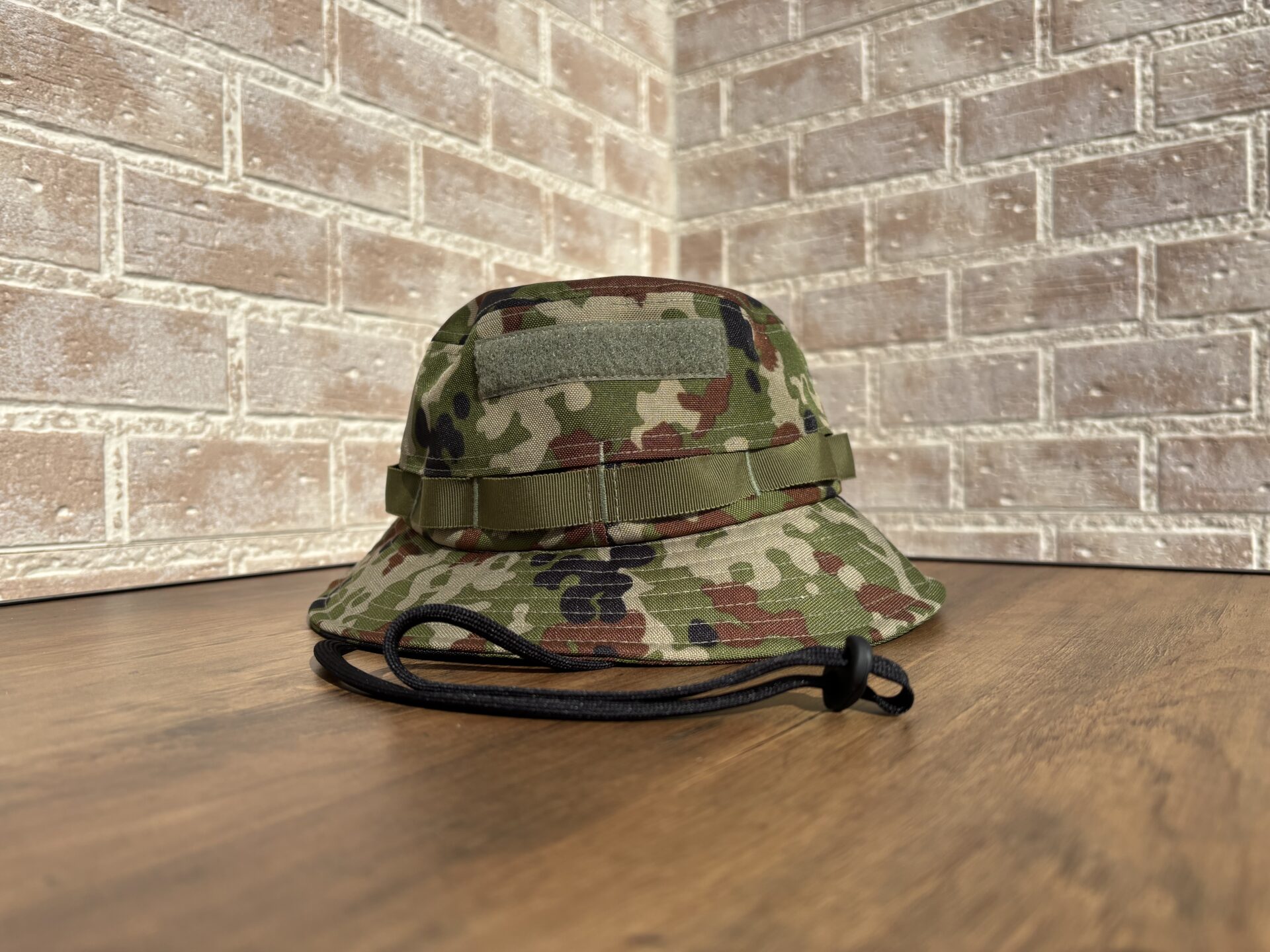 ブッシュハット　陸上自衛隊　迷彩　キャンプ　登山　ミリタリー　コーデュラ600D