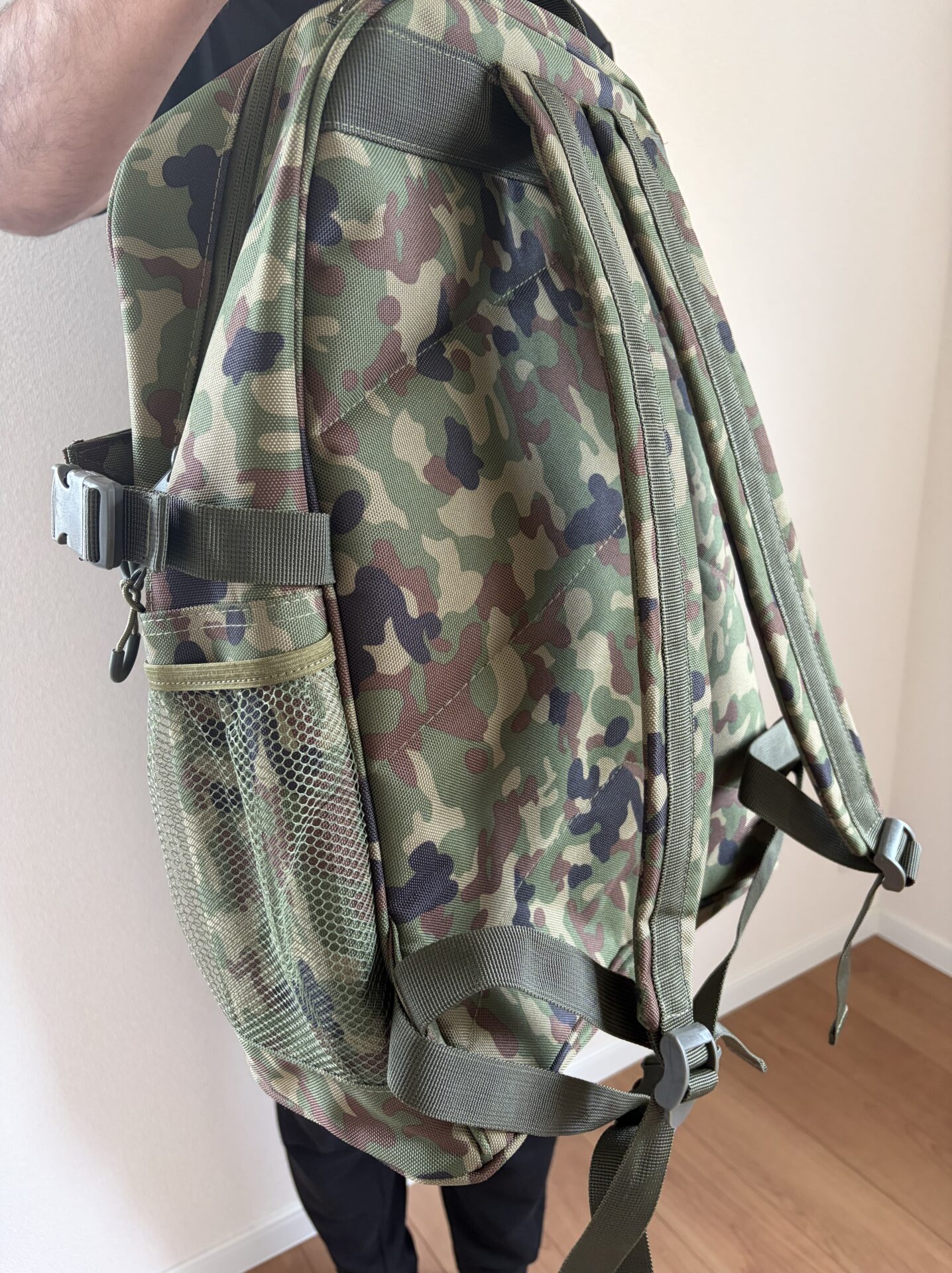 陸上自衛隊　自衛隊　迷彩　登山　キャンプ　アウトドア　軽量リュック